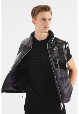 ARMANI EXCHANGE Елек с панели с лачен ефект - Pepit.bg