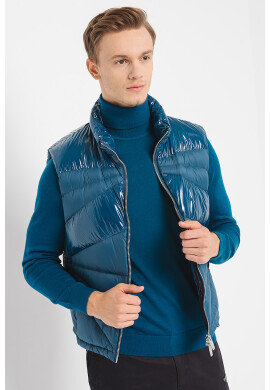 ARMANI EXCHANGE Елек с панели с лачен ефект - Pepit.bg