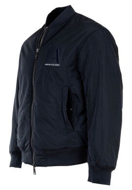 ARMANI EXCHANGE Яке с цип и лого - Син - Pepit.bg