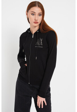 ARMANI EXCHANGE Худи с лого и цип - Pepit.bg