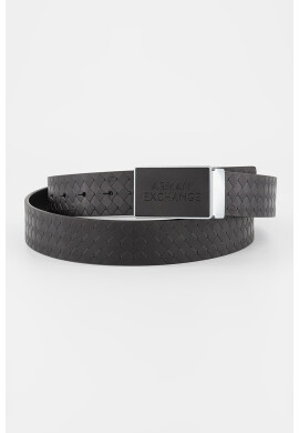 ARMANI EXCHANGE Кожен колан с релеф - Pepit.bg