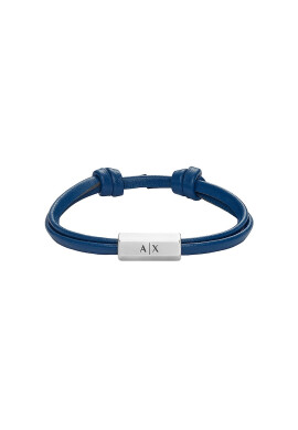 ARMANI EXCHANGE Кожена гривна с лого - Pepit.bg