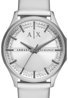 ARMANI EXCHANGE Кварцов часовник с кристали - Pepit.bg