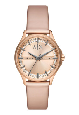 ARMANI EXCHANGE Кварцов часовник с кристали - Pepit.bg