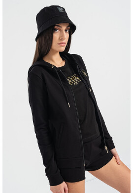 ARMANI EXCHANGE Памучно худи с цип - Pepit.bg