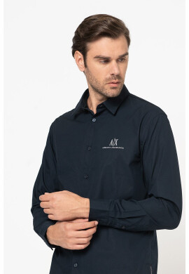 ARMANI EXCHANGE Риза с бродирано лого - Pepit.bg