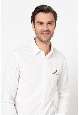 ARMANI EXCHANGE Риза с бродирано лого - Pepit.bg