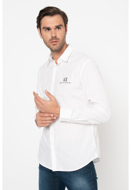 ARMANI EXCHANGE Риза с бродирано лого - Pepit.bg