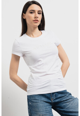 ARMANI EXCHANGE Слим тениска с лого - Pepit.bg