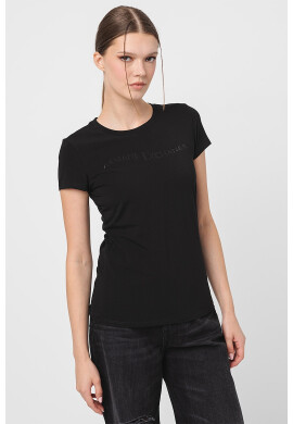 ARMANI EXCHANGE Слим тениска с лого - Pepit.bg