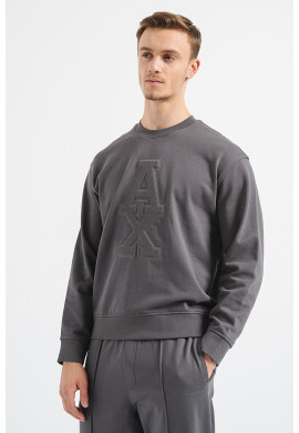 ARMANI EXCHANGE Суитшърт с бродирано лого - Pepit.bg