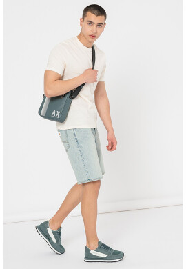 ARMANI EXCHANGE Тениска с бродирано лого - Pepit.bg