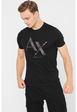 ARMANI EXCHANGE Тениска с лого - Pepit.bg