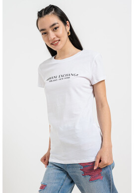 ARMANI EXCHANGE Тениска с лого - Pepit.bg