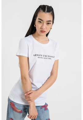 ARMANI EXCHANGE Тениска с лого - Pepit.bg