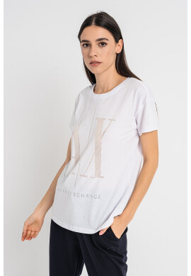 ARMANI EXCHANGE Тениска с лого - Pepit.bg