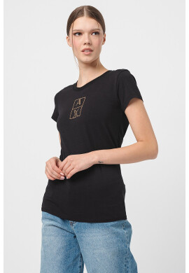 ARMANI EXCHANGE Тениска с нитове - Pepit.bg
