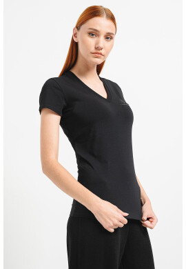 ARMANI EXCHANGE Тениска с шпиц - Pepit.bg