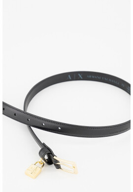 ARMANI EXCHANGE Тънък колан с лого - Pepit.bg