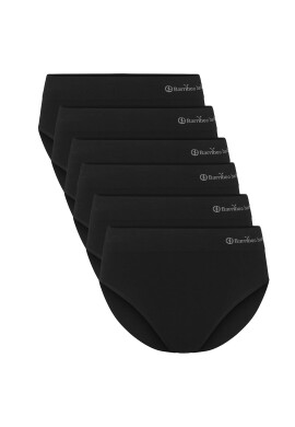 Bamboo Basics Bamboo Basic - Безшевни слипове - 6 чифта - Черен - Pepit.bg
