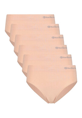 Bamboo Basics Bamboo Basic - Безшевни слипове - 6 чифта - Бежов - Pepit.bg