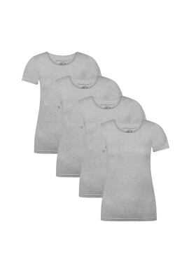 Bamboo Basics Bamboo - Домашни тениски Kate - 4 броя - Сив - Pepit.bg
