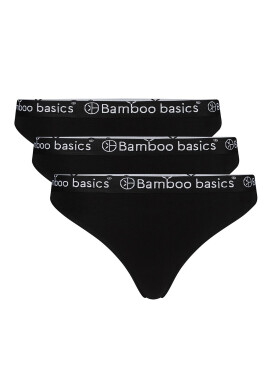 Bamboo Basics Танга Emma с лого - 3 чифта - Pepit.bg