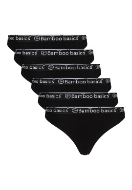 Bamboo Basics Танга с лого - 6 чифта - Pepit.bg