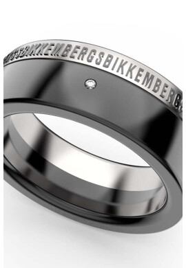 Bikkembergs Иноксов пръстен с диамант - Pepit.bg