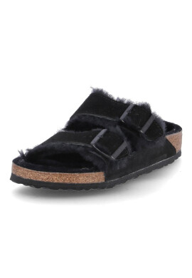 Birkenstock Дамски чехли Arizona - Синтетични - Черни - Черен - Pepit.bg