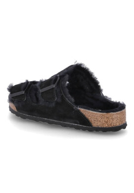 Birkenstock Дамски чехли Arizona - Синтетични - Черни - Черен - Pepit.bg