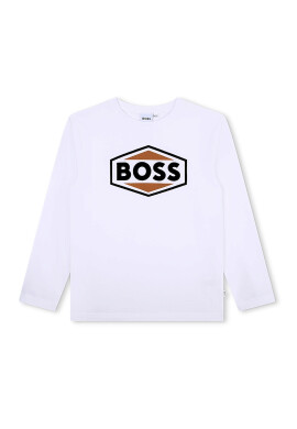 BOSS Kidswear Блуза с лога - Pepit.bg
