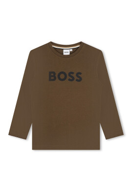 BOSS Kidswear Блуза с лого - Pepit.bg