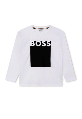 BOSS Kidswear Блуза с лого - Pepit.bg