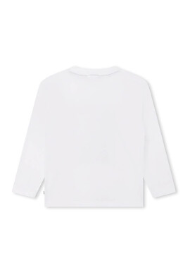 BOSS Kidswear Блуза с лого - Pepit.bg