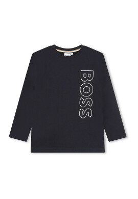 BOSS Kidswear Блуза с лого - Pepit.bg