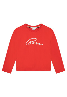 BOSS Kidswear Блуза с лого - Pepit.bg