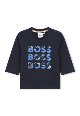 BOSS Kidswear Блуза с лого - Pepit.bg