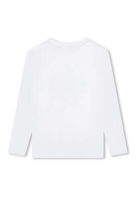 BOSS Kidswear Блуза с лого - Pepit.bg