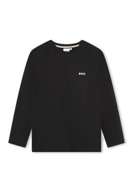 BOSS Kidswear Блуза с лого - Pepit.bg