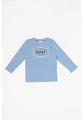 BOSS Kidswear Блуза с лого - Pepit.bg
