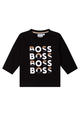 BOSS Kidswear Блуза с лого - Pepit.bg