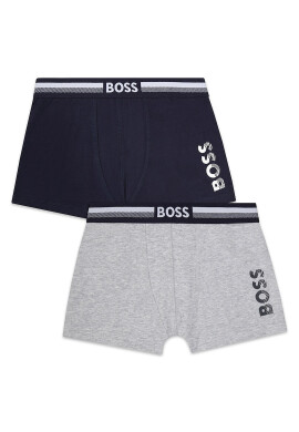 BOSS Kidswear Боксерки с лого - 2 чифта - Pepit.bg