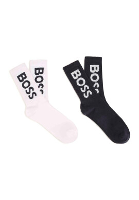 BOSS Kidswear BOSS - Чорапи с лого - 2 чифта - Pepit.bg
