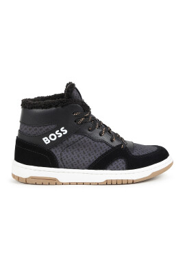 BOSS Kidswear Боти с велур - Pepit.bg