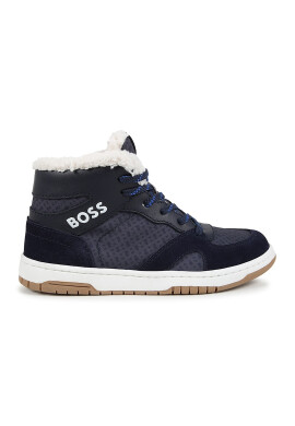 BOSS Kidswear Боти с велур - Pepit.bg