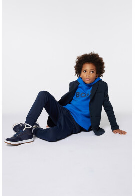BOSS Kidswear Боти с велур - Pepit.bg