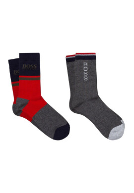 BOSS Kidswear Чорапи с лого - 2 чифта - Pepit.bg