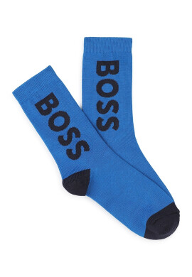 BOSS Kidswear Чорапи с памук с лого - 3 чифта - Pepit.bg