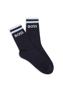 BOSS Kidswear Дълги чорапи с лого - 2 чифта - Pepit.bg